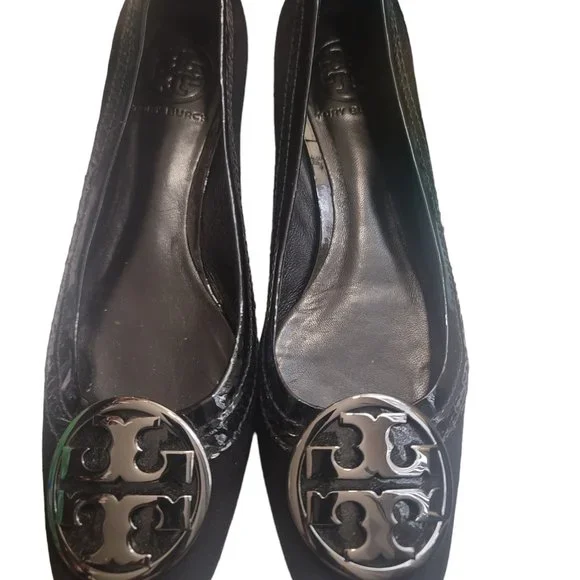 Tory Burch | Shoes | Tory Burch Womens Black Suede Leather  display picture 2